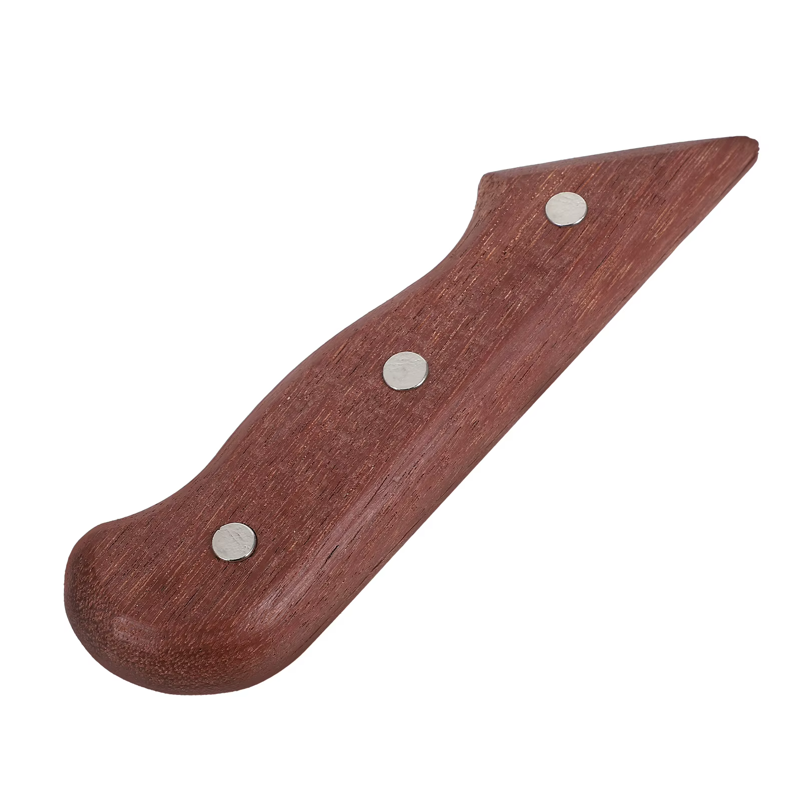 Accessoires pour manche de couteau, remplacement en bois, confortable, marron foncé, antidérapant, D