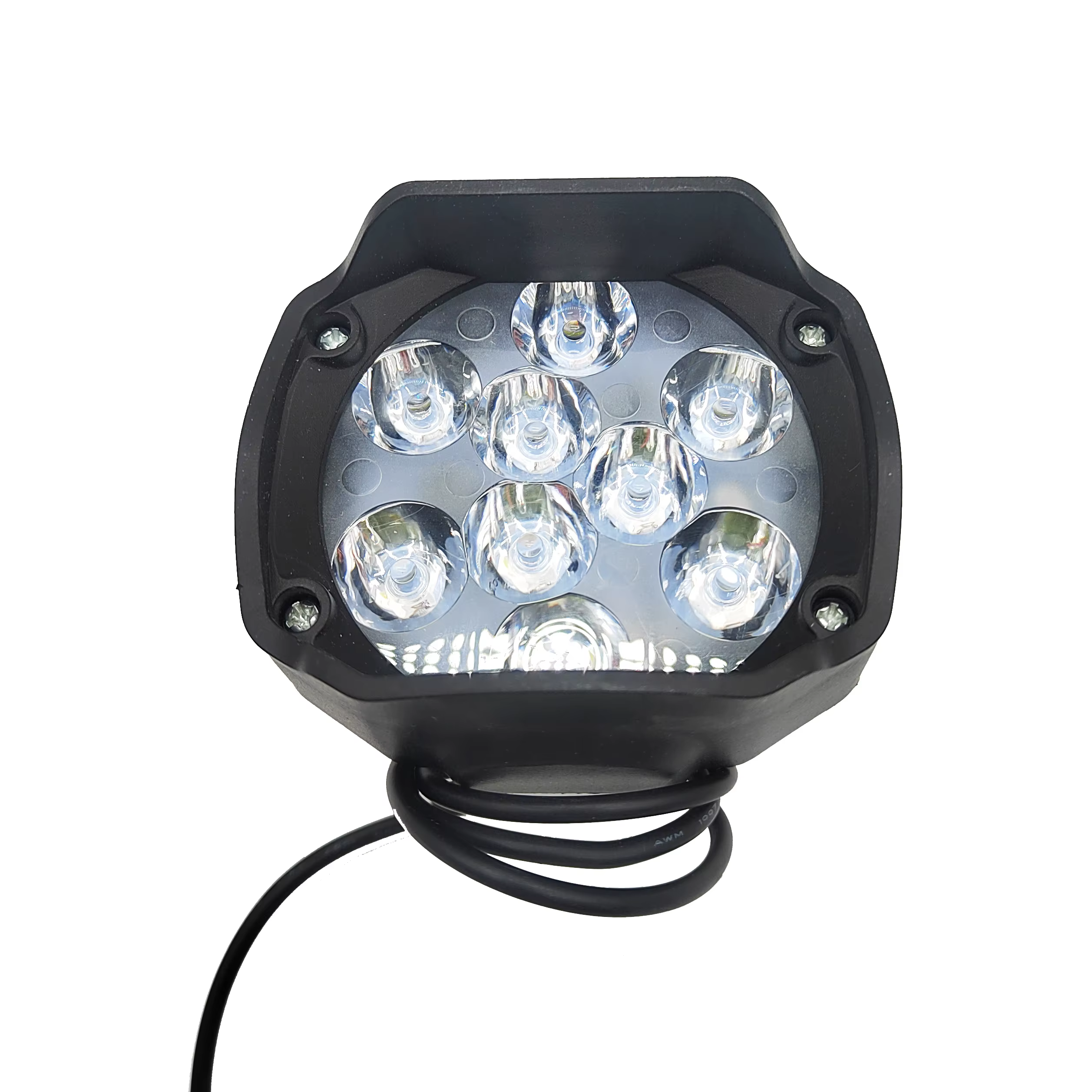 Ebike lumière LED 24V 36V 48V 60V 72V 15W phare de vélo électrique étanche pour vélo électrique moto