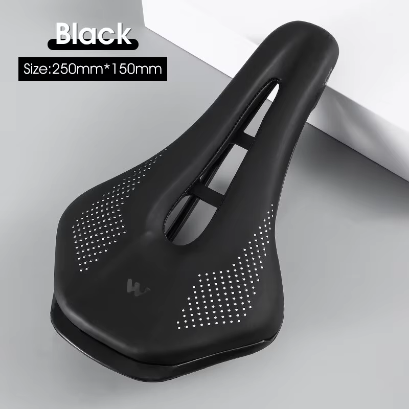 WEST VÉLO Ultraléger Montagne Vélo Selle VTT Court Nez Vélo De Route Siège PU En Cuir Creux Prostati