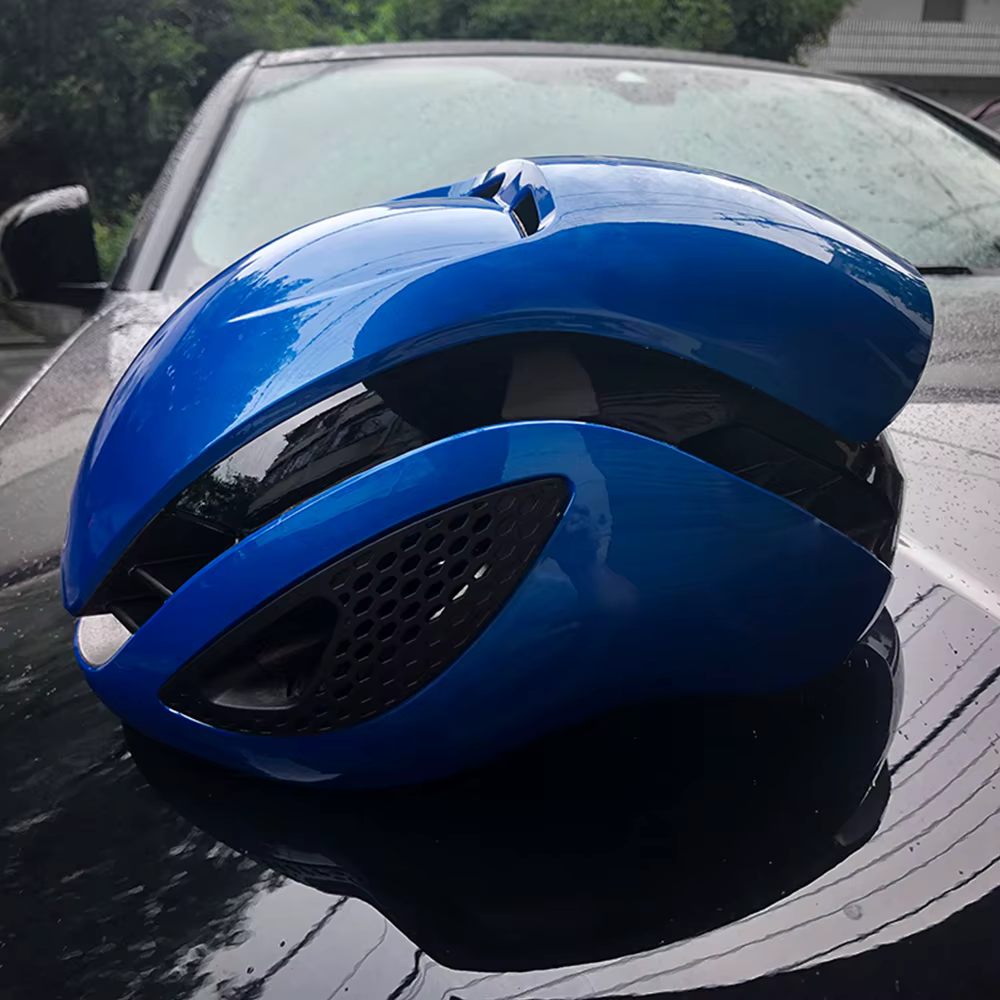 Aero casque de vélo TT contre le temps casque de cyclisme hommes femmes équitation course casque de 