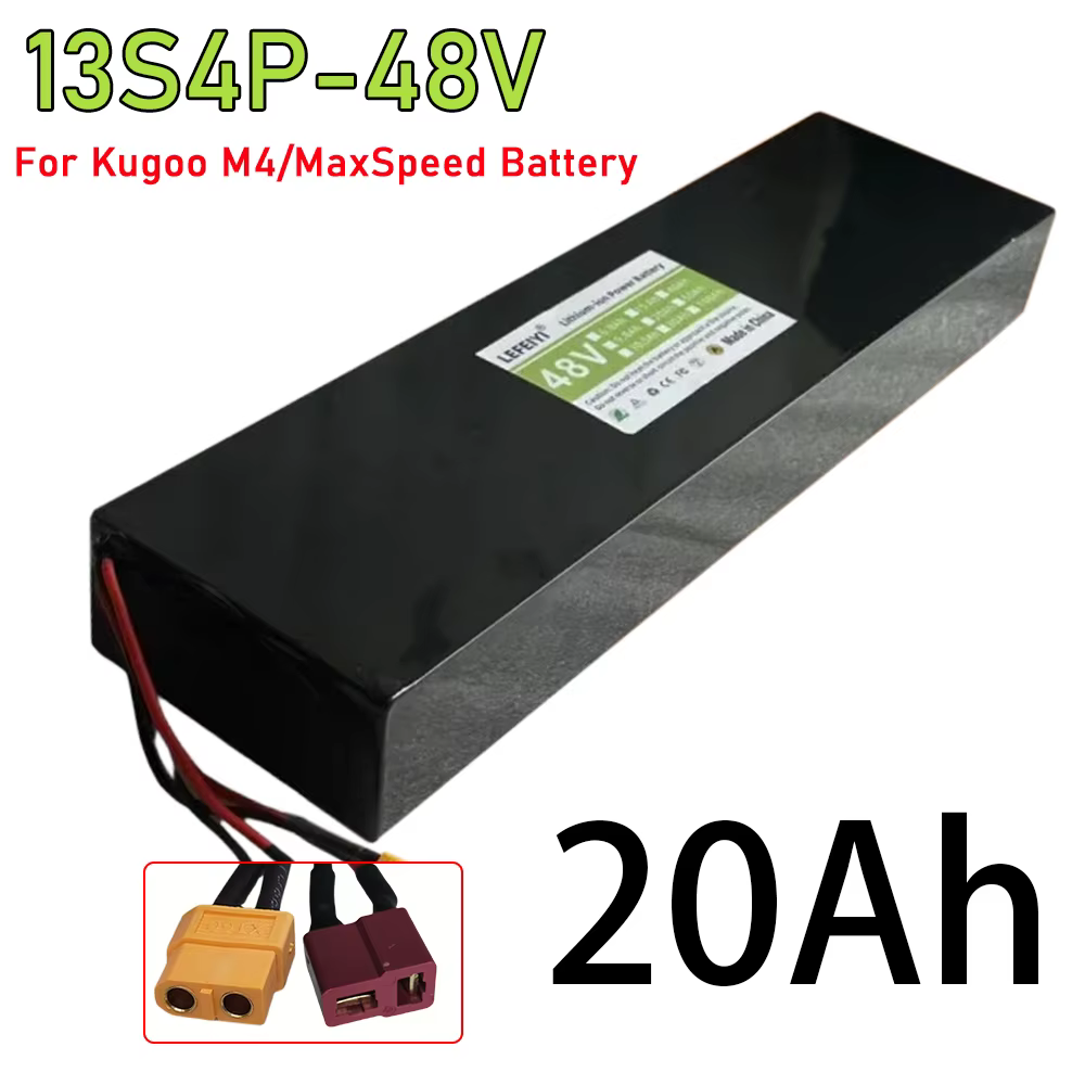 Batterie 20000mAh pour trottinette électrique Kugoo M4 / M4 Pro / MaxSpeed, pack de batterie 13S4P 4