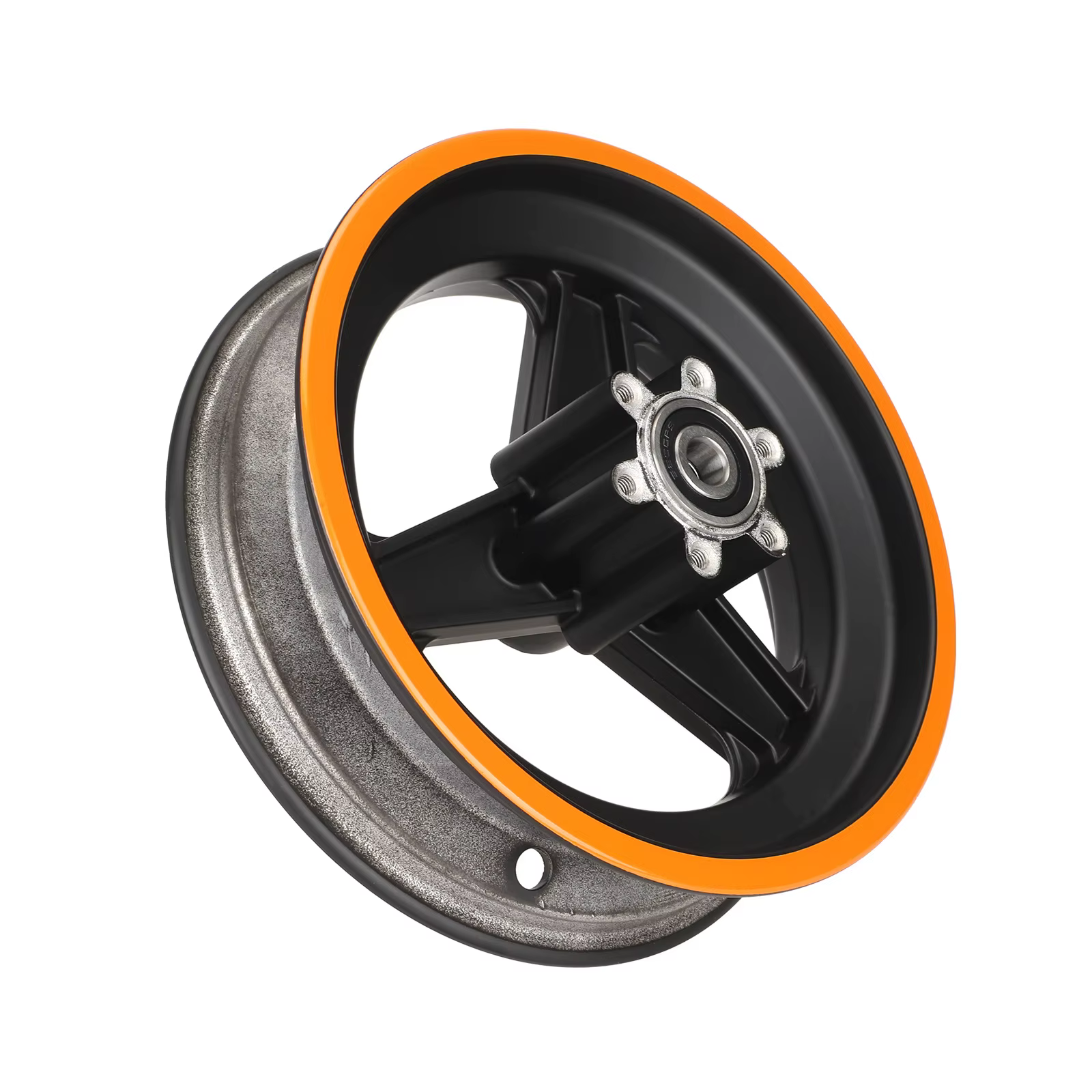 Roue avant en alliage d'aluminium pour trottinette électrique Kukirin G3, moyeu de roue à frein à di