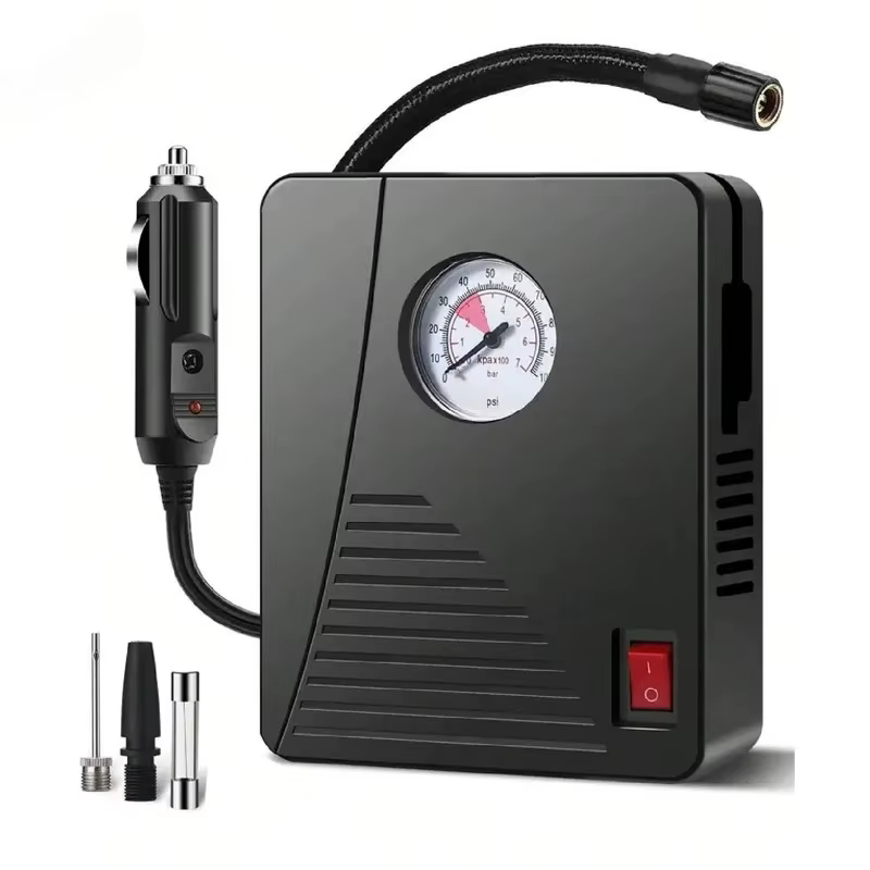 EAFC Portable 96W filaire pneu gonfleur compresseur d'air voiture pompe à Air pour voiture pneus mot