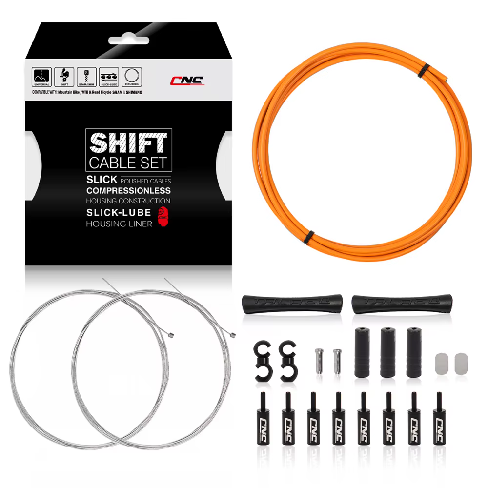 Kit de boîtiers de câbles de levier de vitesse pour vélo de route et vtt CNC, pour Shimano Sram, câb