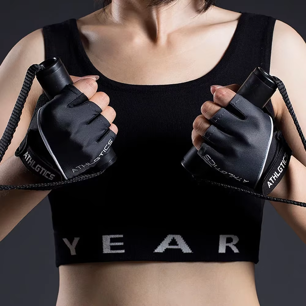 1 paire de gants de cyclisme respirants, gants de gymnastique d'entraînement pour hommes et femmes, 