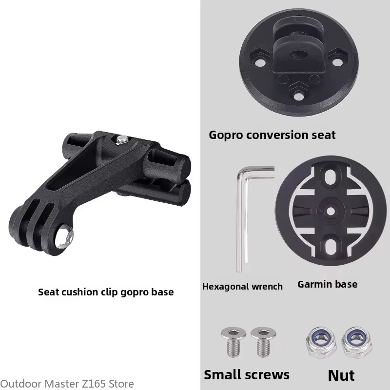 Support de tige de selle pour feu arrière de vélo Garmin Varia Radar, angle réglable, support de sel