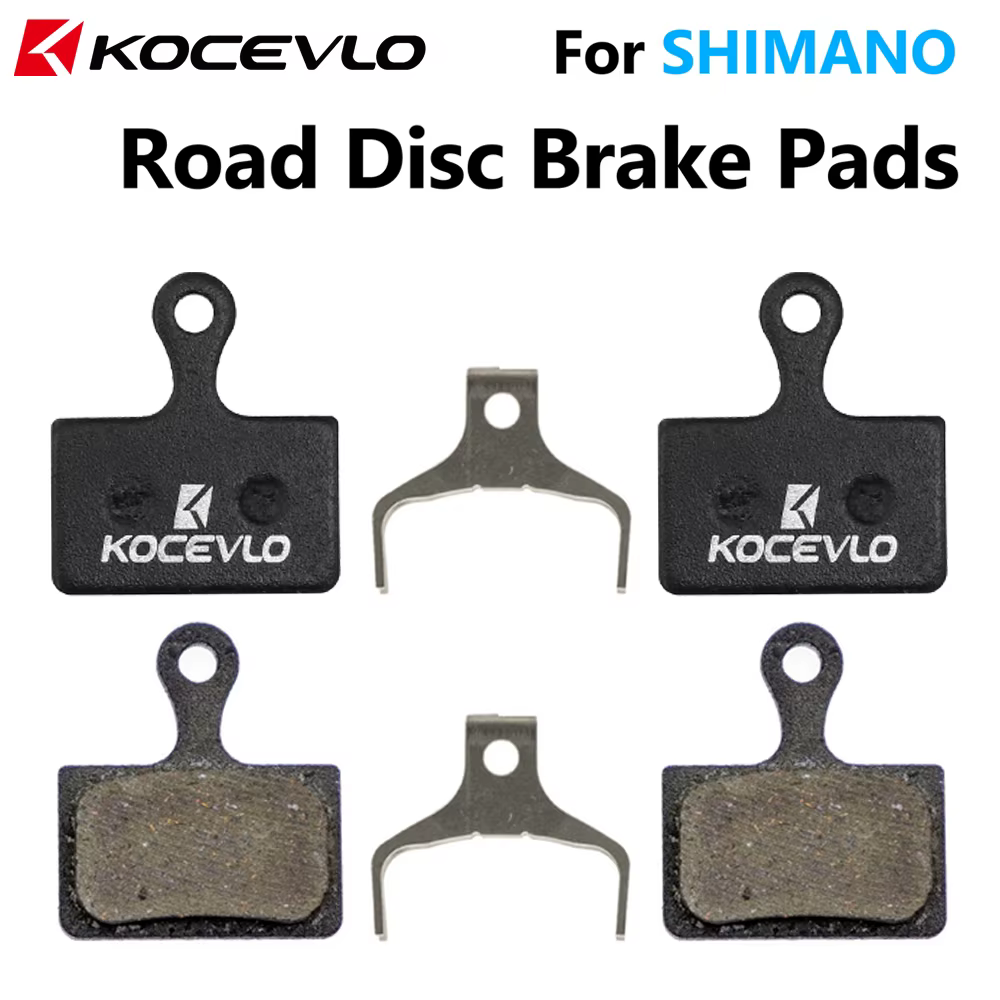 Kocevlo 2 paires de plaquettes de frein à disque de route pour étrier de disque de route à montage p