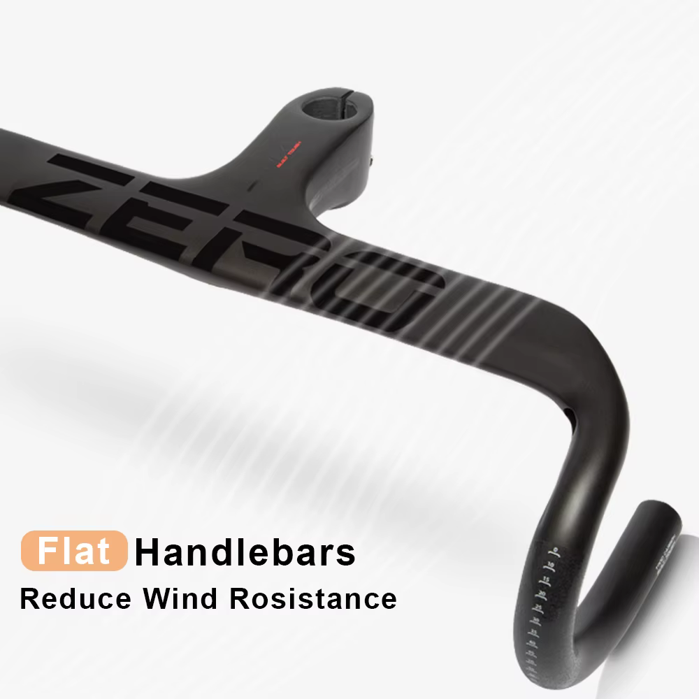 Guidon de vélo en carbone RXL SL 1-1/8 "barre de chute de route intégrée 400/420/440mm guidon de vél