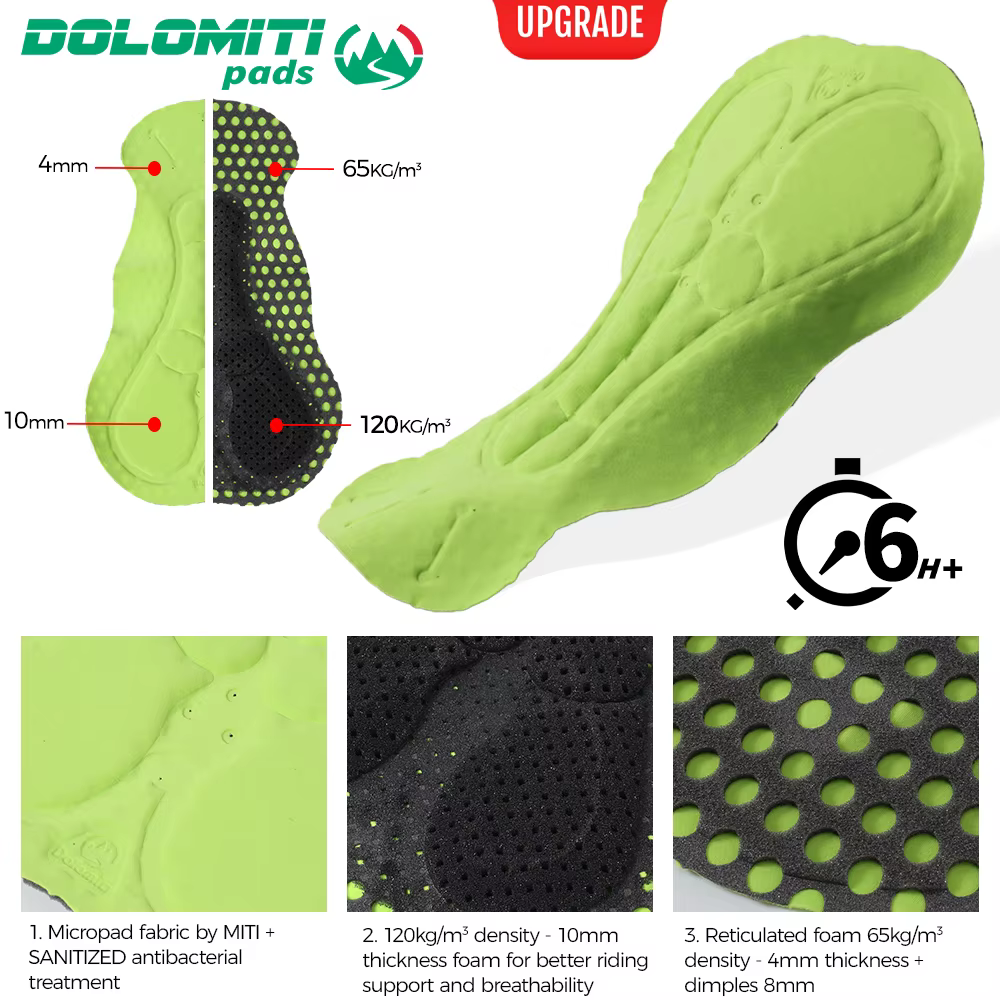 RION haute qualité classique hommes cyclisme cuissard vélo Culotte Ciclismo vélo pantalon Pad vtt vê