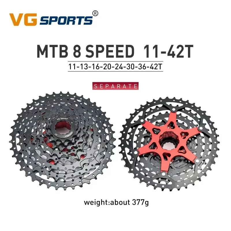 Nouveau VG Sports 8 9 10 11 12 vitesses vtt vélo Cassette support de roue libre séparé pignon 42T 46