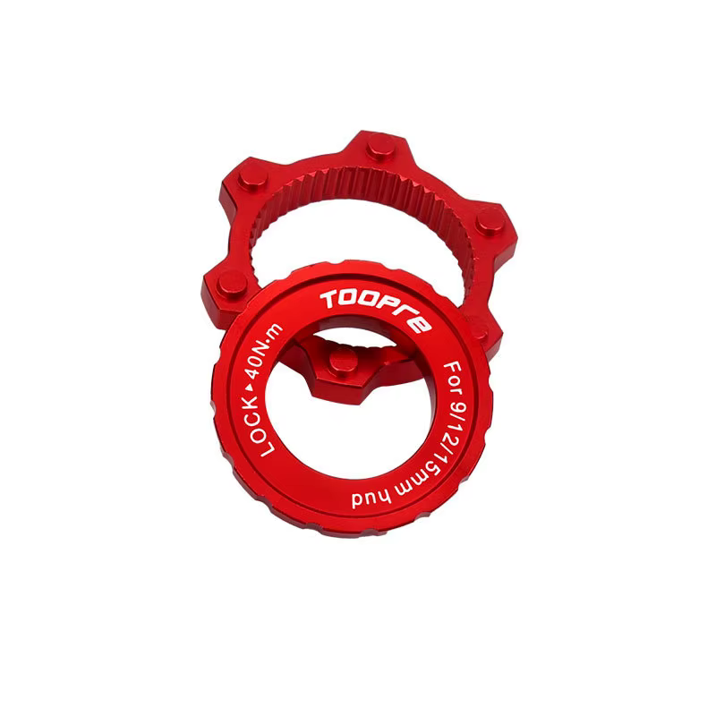 Toopre – adaptateur Centerlock à 6 trous pour vélo, moyeu de vélo de montagne, Conversion de verroui