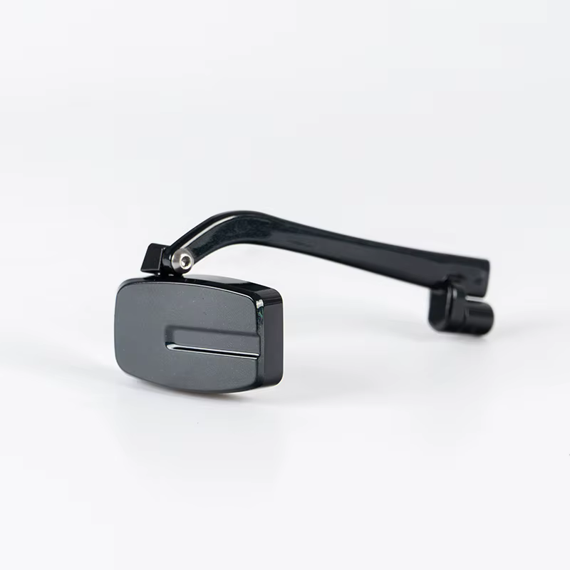 Miroir rétroviseur pour lunettes de cyclisme, miroir de casque de vélo réglable multi-angles, miroir