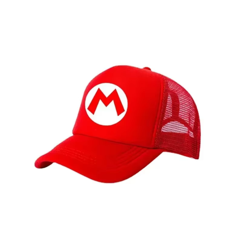 Casquette de baseball Mario Wario Toad Luigi Peach Princess pour enfants, figurines de jeux d'anime,