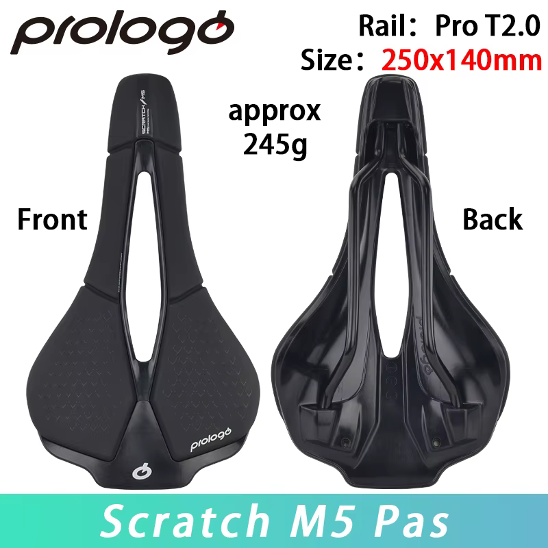Selle de vélo Prologo Nago R4 PAS / Scratch M5 PAS / Space Original pour VTT, vélo de route et grave