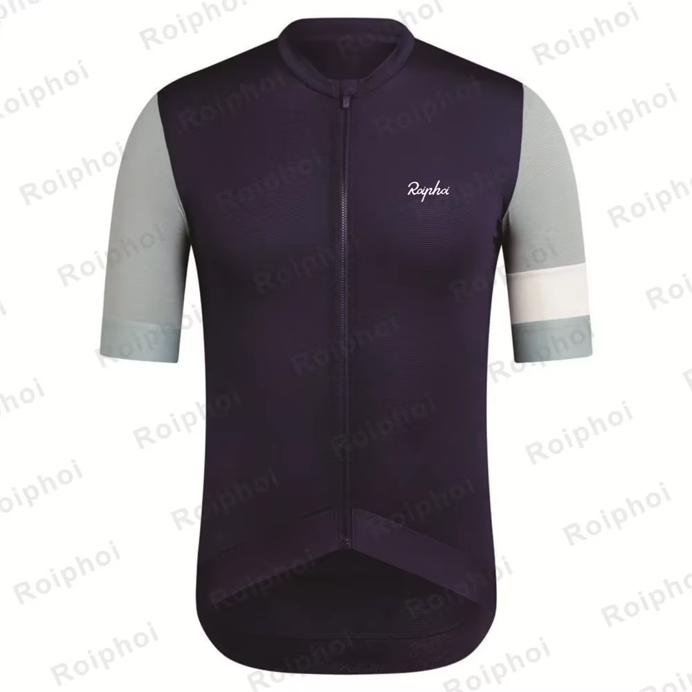 ROIPHOI – Maillot de cyclisme pour hommes, vêtements de vélo, vtt, poches, chemise de vélo de montag