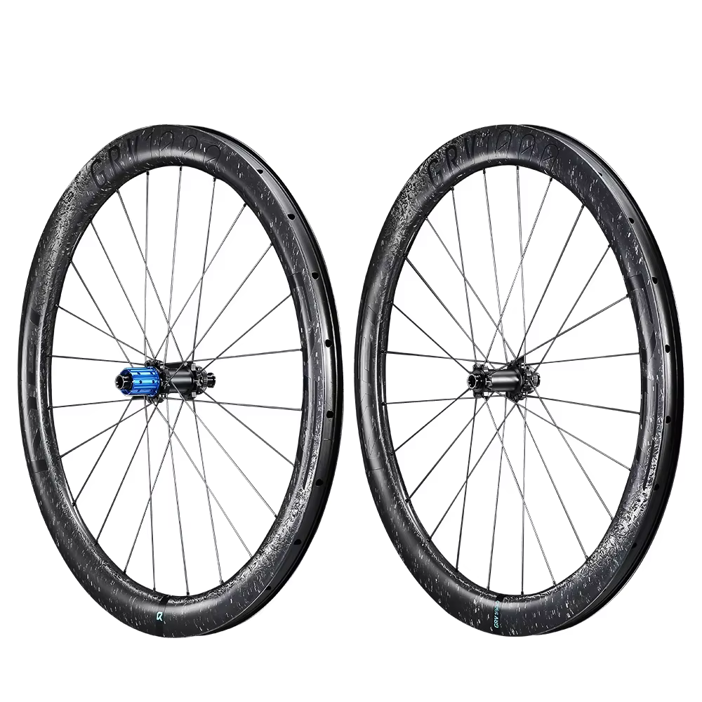 RYET gravier carbone vélo roues 52T Super léger 1280g moyeux en céramique pilier rayons Tubeless prê