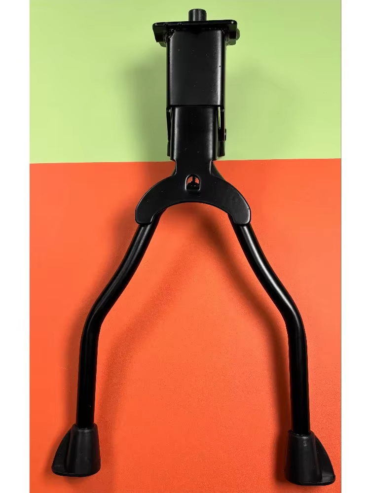 Support de stationnement double pour vélos de montagne et de route, 24-29 pouces, avec support centr
