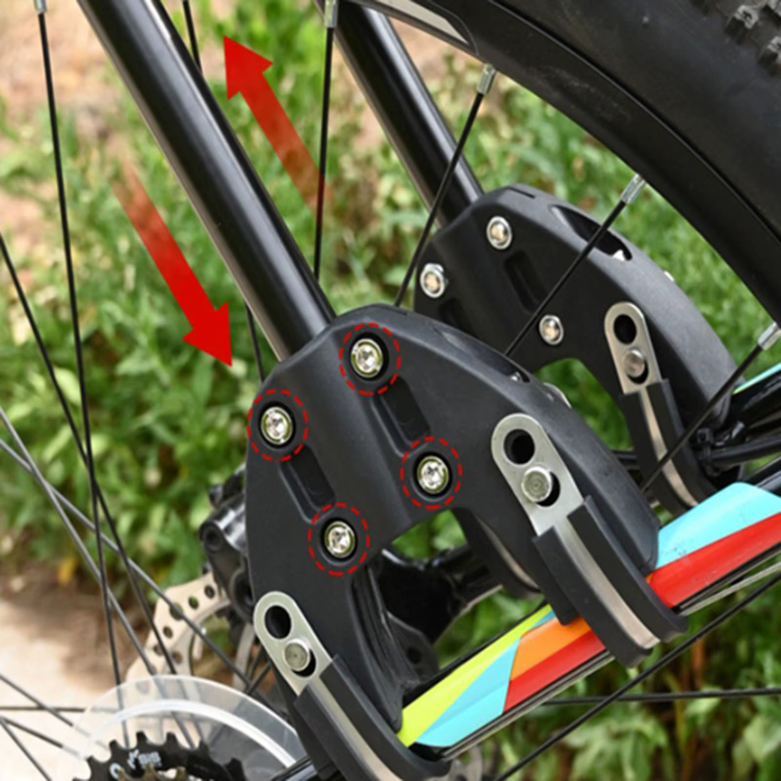 Porte-bagages universel pour vélo