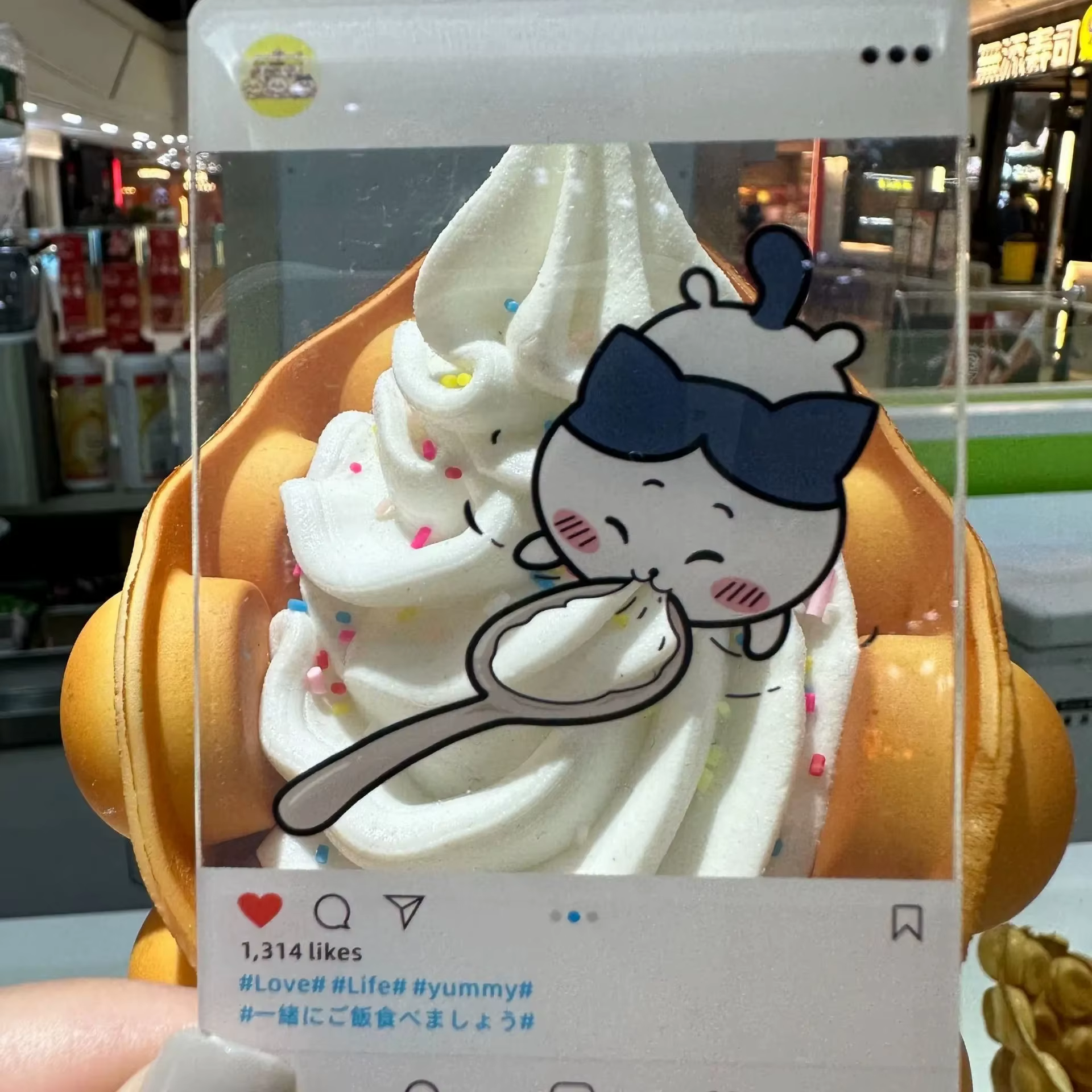 Carte photo transparente en acrylique Kawaii ckw, accessoire mignon pour selfie, style Instagram, pour les fans