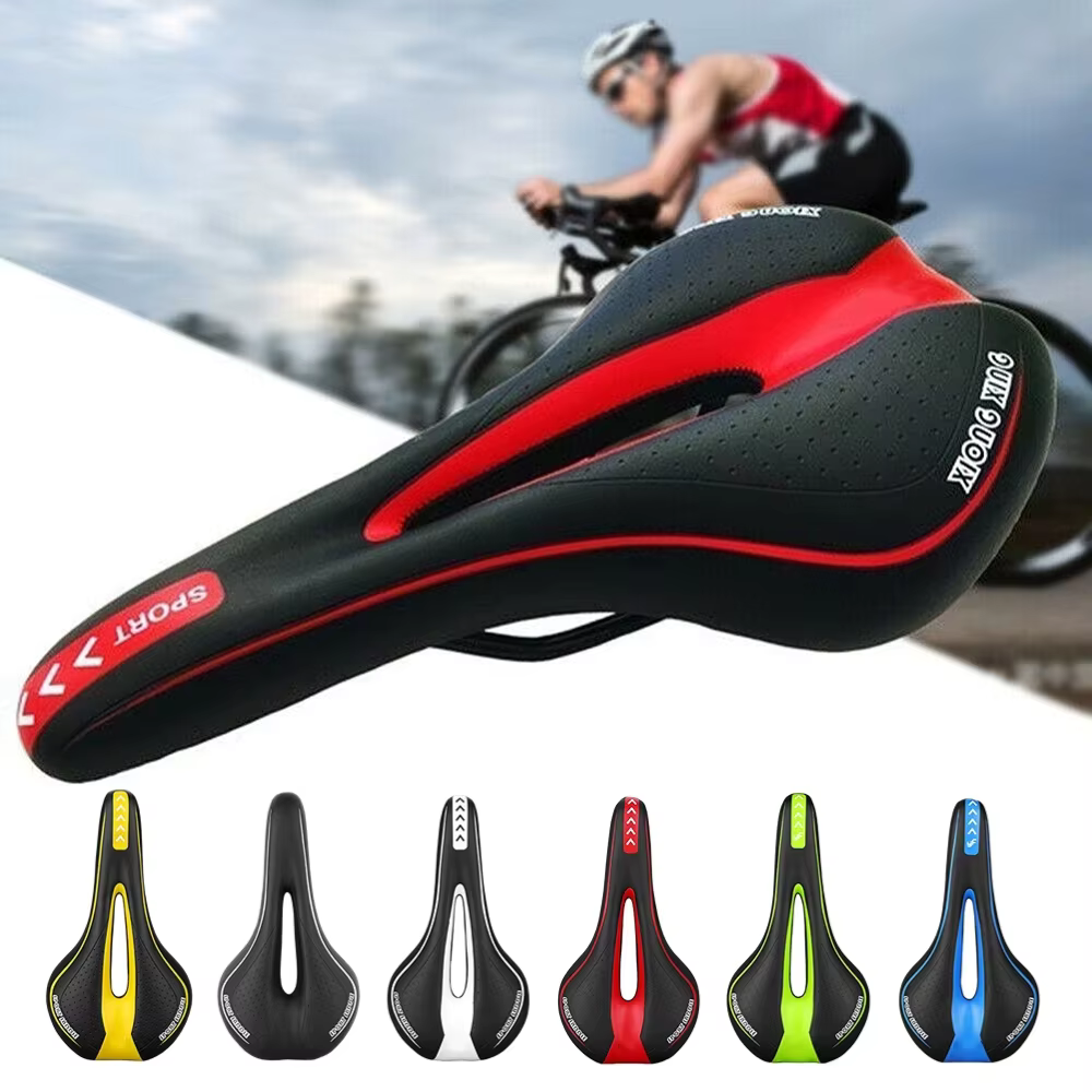 Siège de vélo de route de montagne confortable coussin de cyclisme souple selle