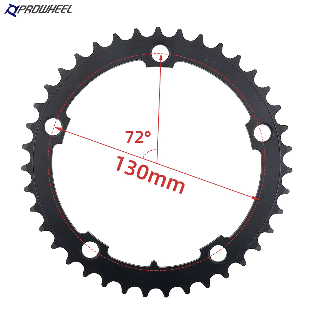 PROWHEEL-Pignon de vélo de route 110BCD 130BCD, double pignon de vélo pour plateau R7000, R8000, 4/5 griffe, 34T, 50T, 39T, 53T, 9 V, 10 V, 11V