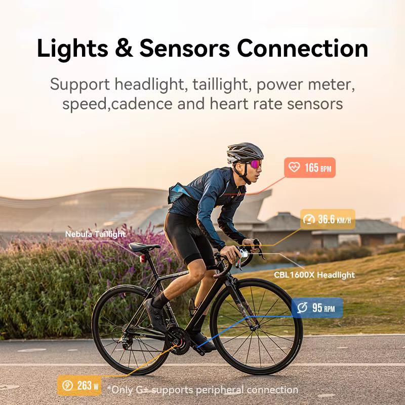 XOSS G3/G3 + GPS ordinateur de vélo G/G + Gen.3 compteur de puissance Cadence vitesse