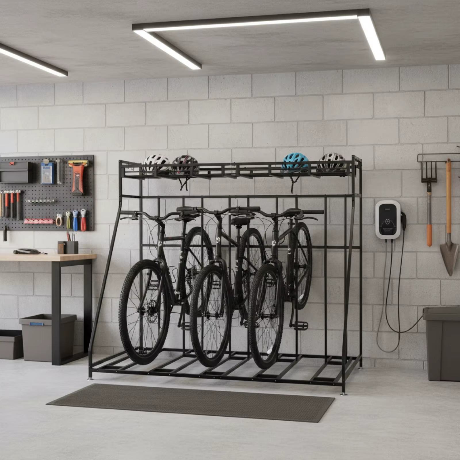 Support de rangement pour 4 vélos