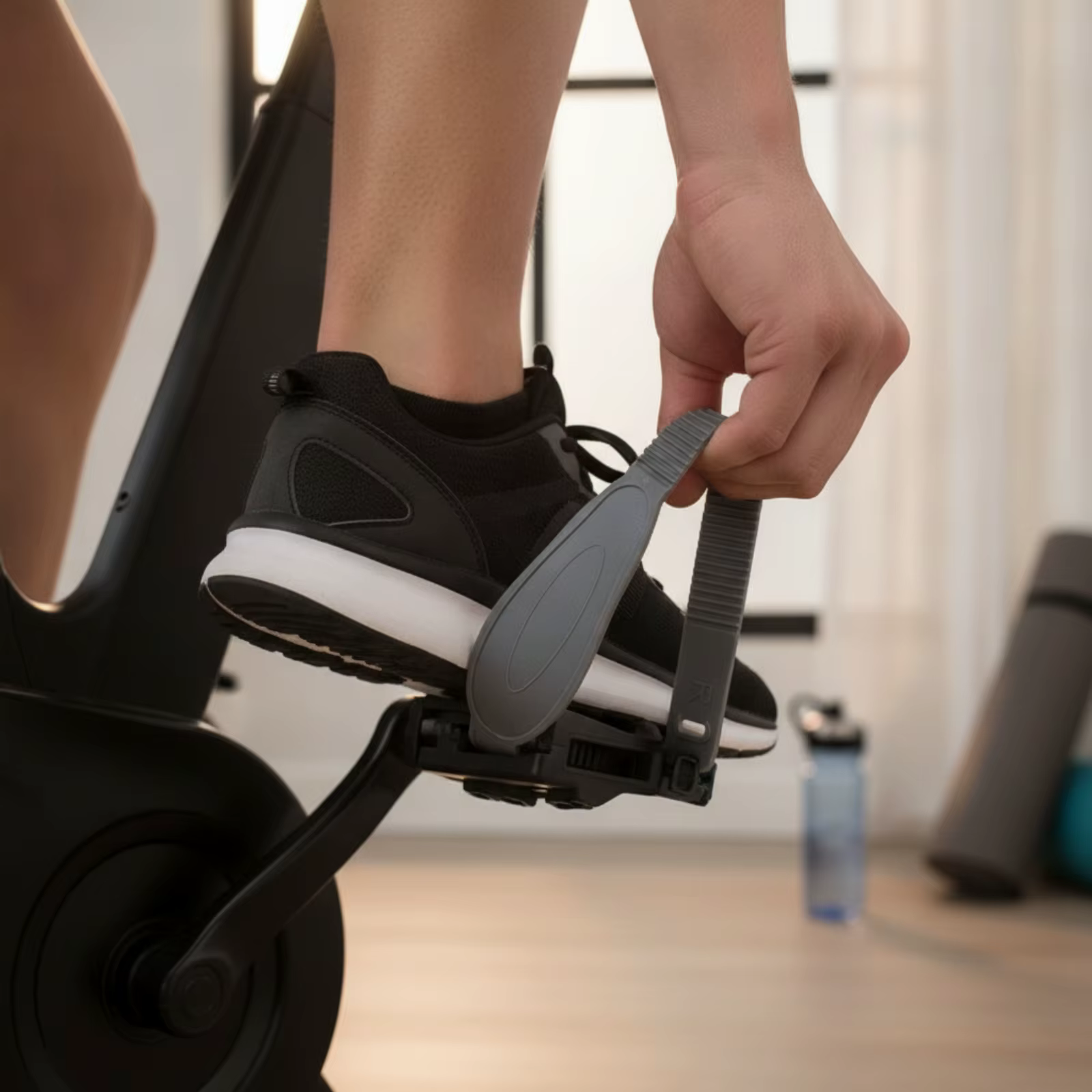 2 sangles de pédale de vélo d'exercice