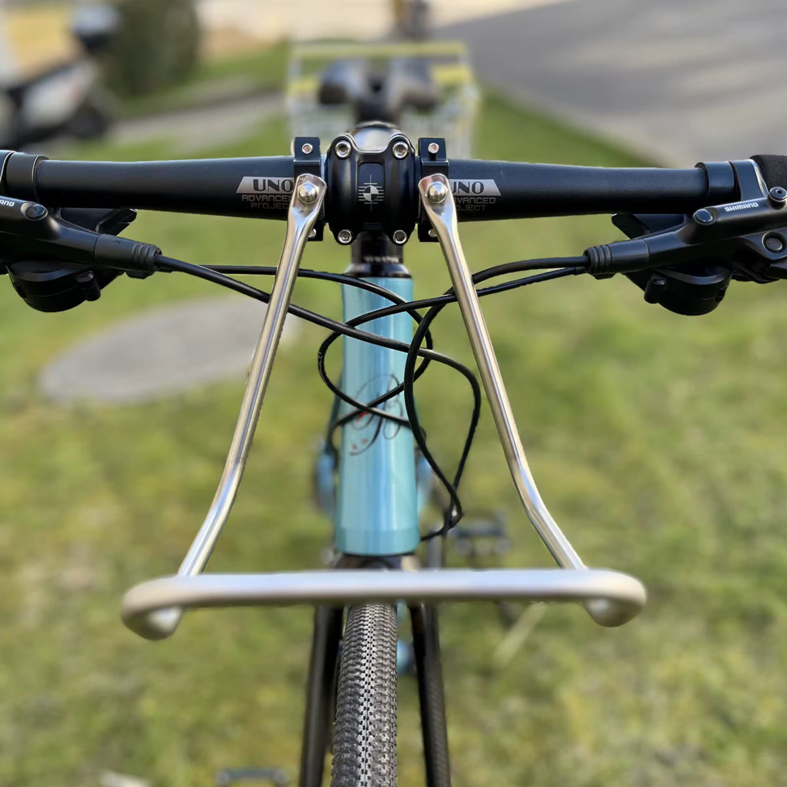 Porte-bagages avant pour vélo