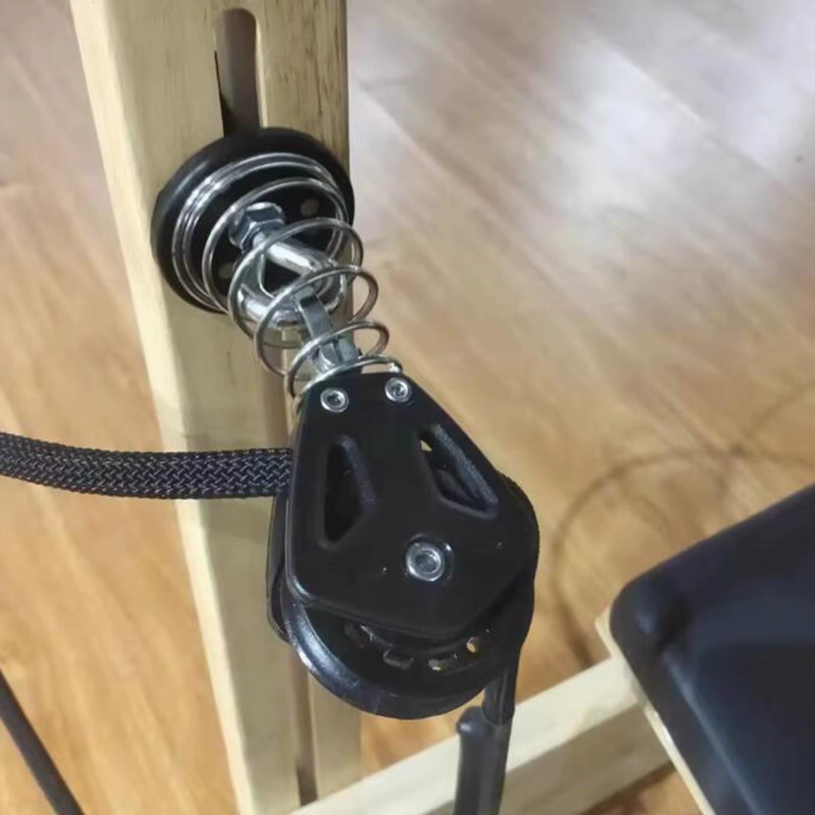 Matériel de ceinture de traction de réformateur de Pilates, sangle professionnelle pour équipement d'exercice d'équilibre assis, accessoires de lit de base de Pilates