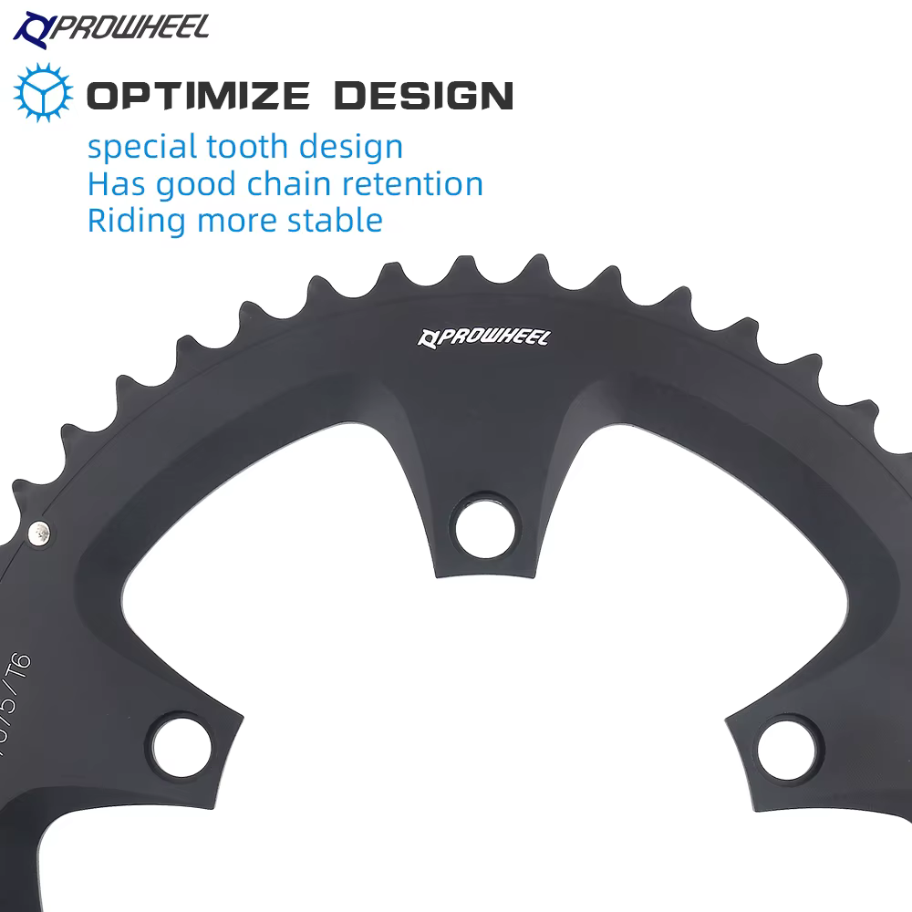 PROWHEEL-Pignon de vélo de route 110BCD 130BCD, double pignon de vélo pour plateau R7000, R8000, 4/5 griffe, 34T, 50T, 39T, 53T, 9 V, 10 V, 11V