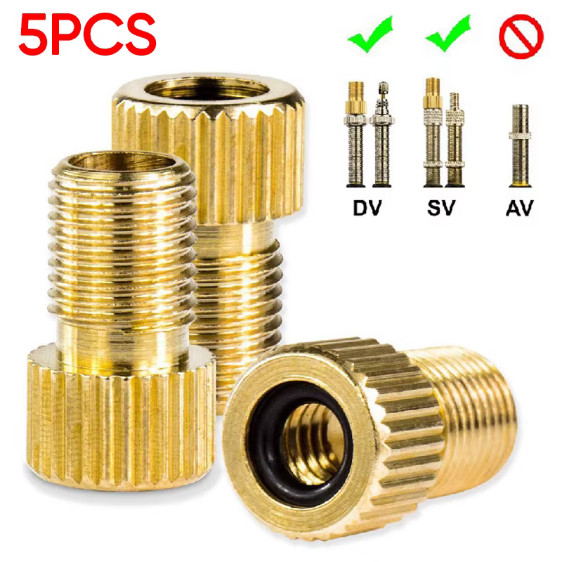 Adaptateur de Valve de Vélo F/V à A/V