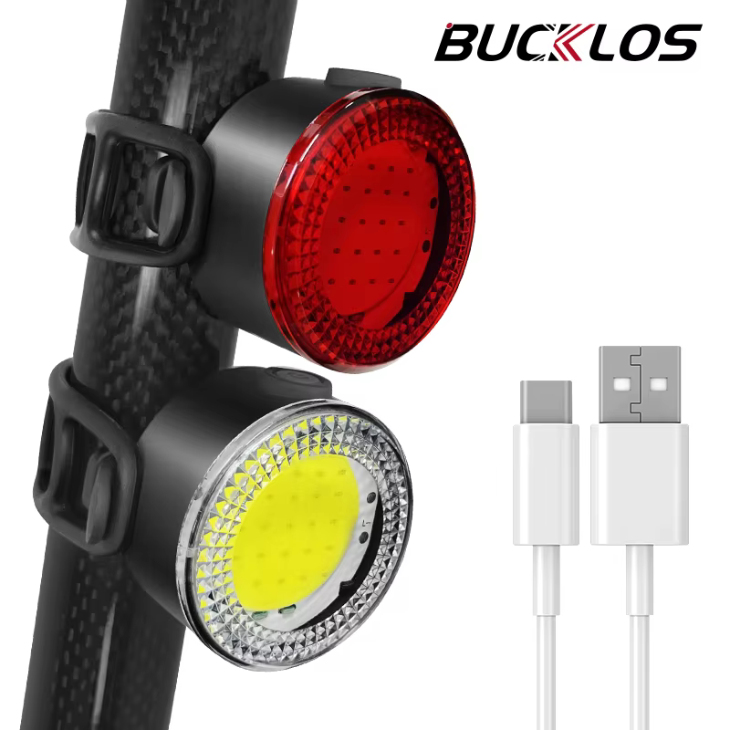 Ensemble de lumières COB pour vélo BUCKLOS