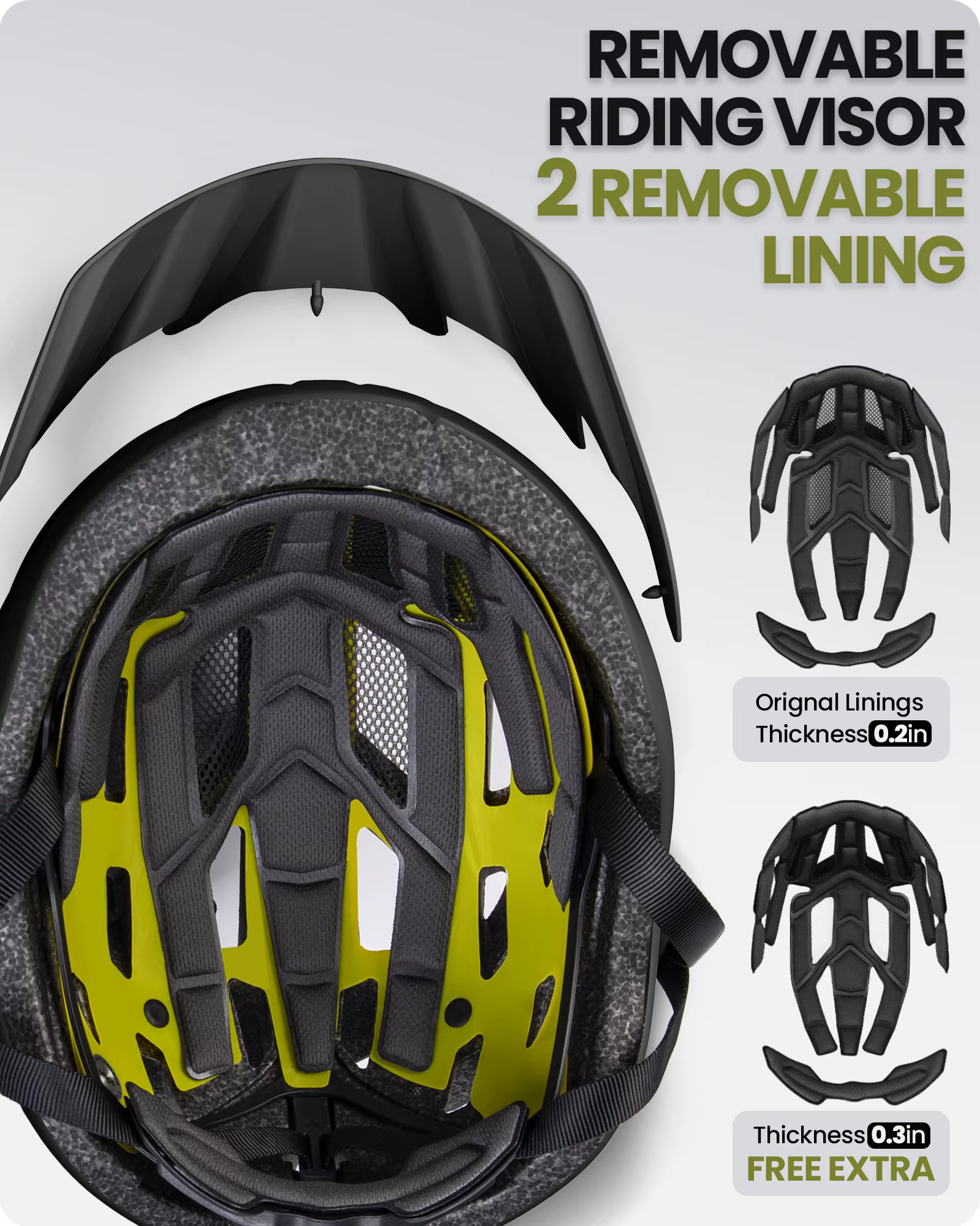 Casque de vélo OutdoorMaster Gem MIPS avec 2 doublures amovibles