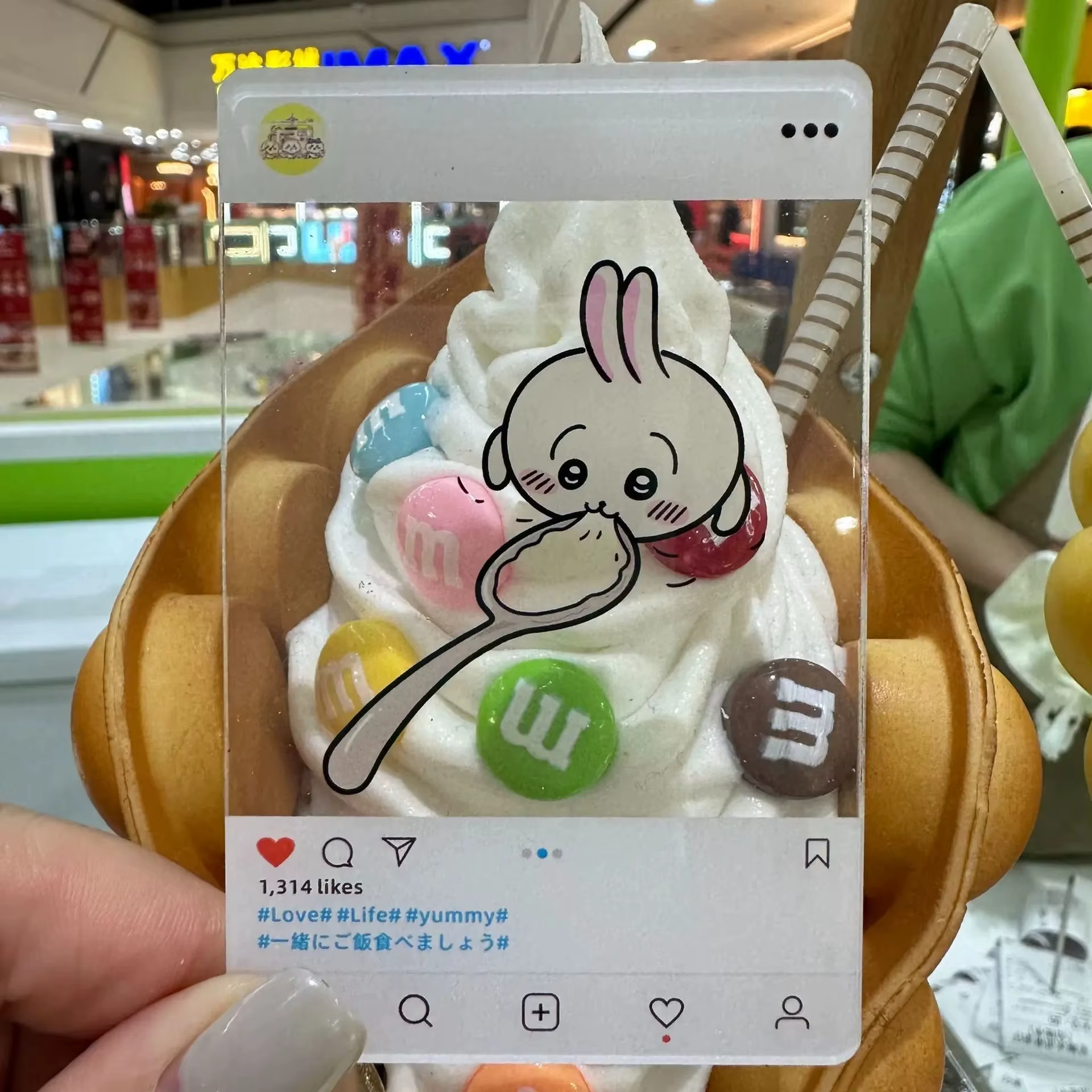Carte photo transparente en acrylique Kawaii ckw, accessoire mignon pour selfie, style Instagram, pour les fans