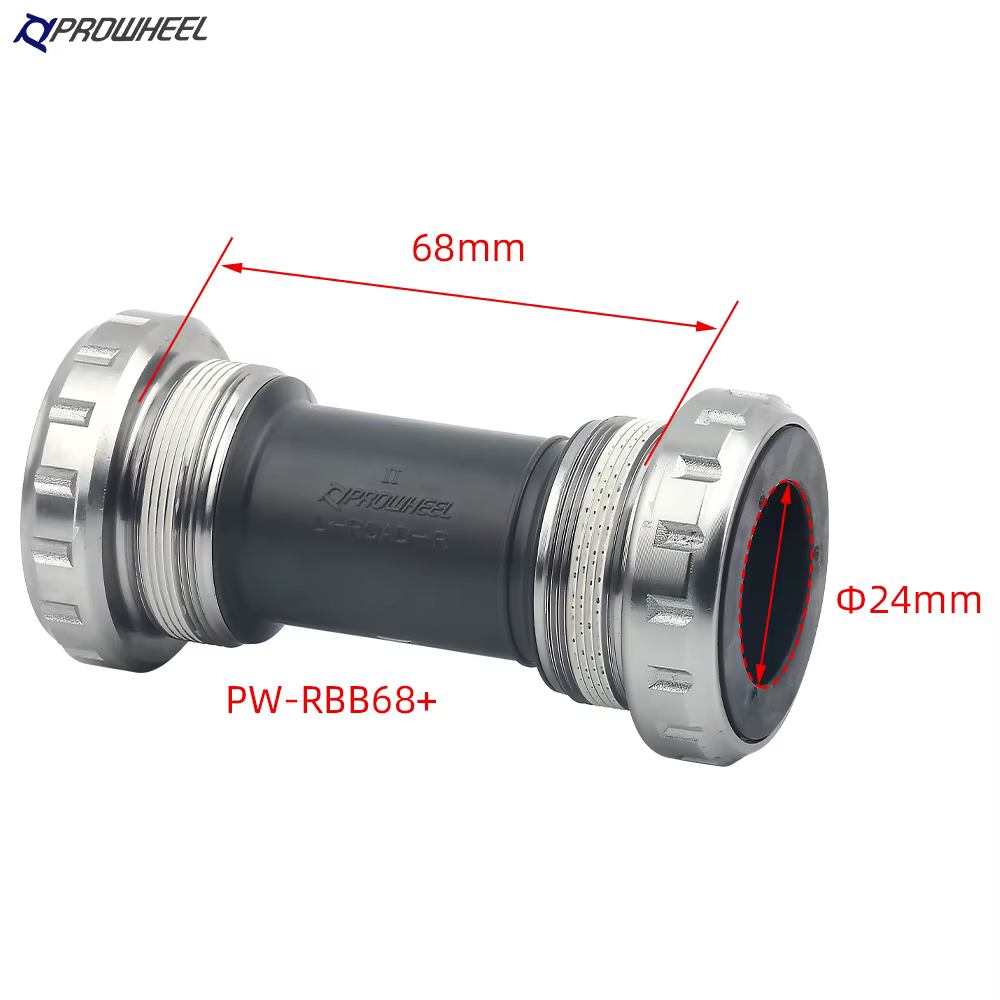 Manivelle de vélo de route PROWHEEL DMA GXPP en alliage d'aluminium 170 mm 172