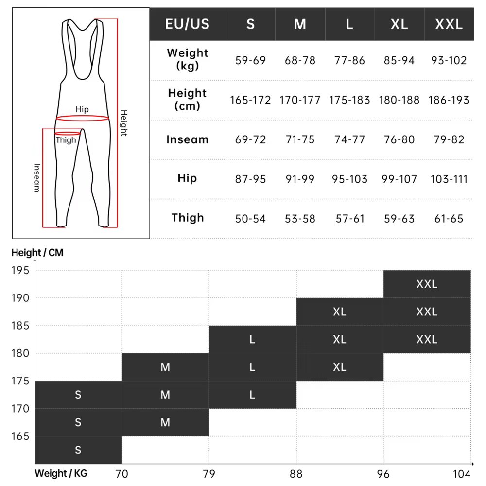 RION – pantalon bavoir de cyclisme pour hommes