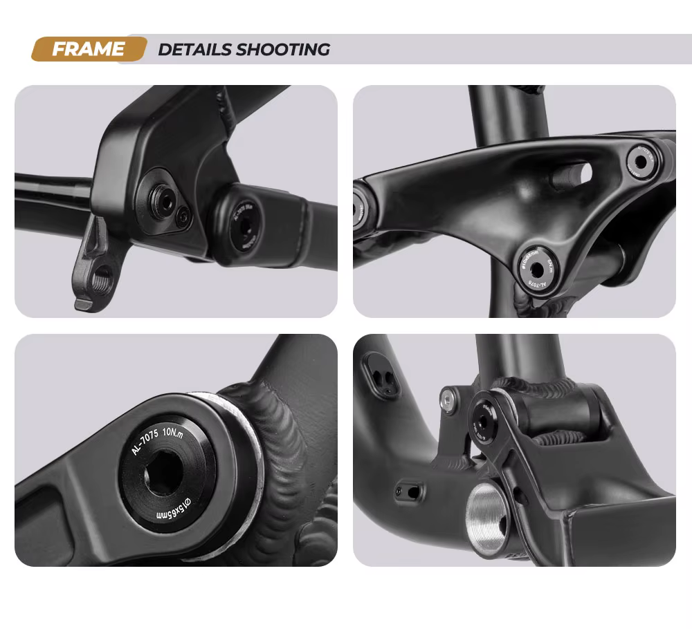 Cadre de vélo Soft Tail Fastwork