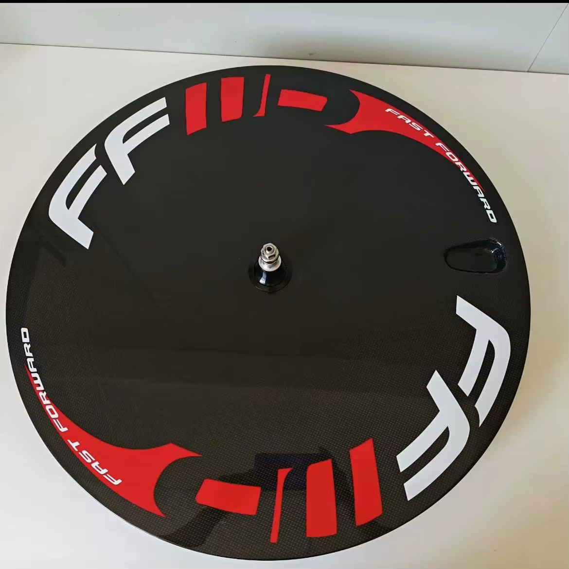 700C T800 seulement roue arrière de vélo de route en Fiber de carbone roues à disque