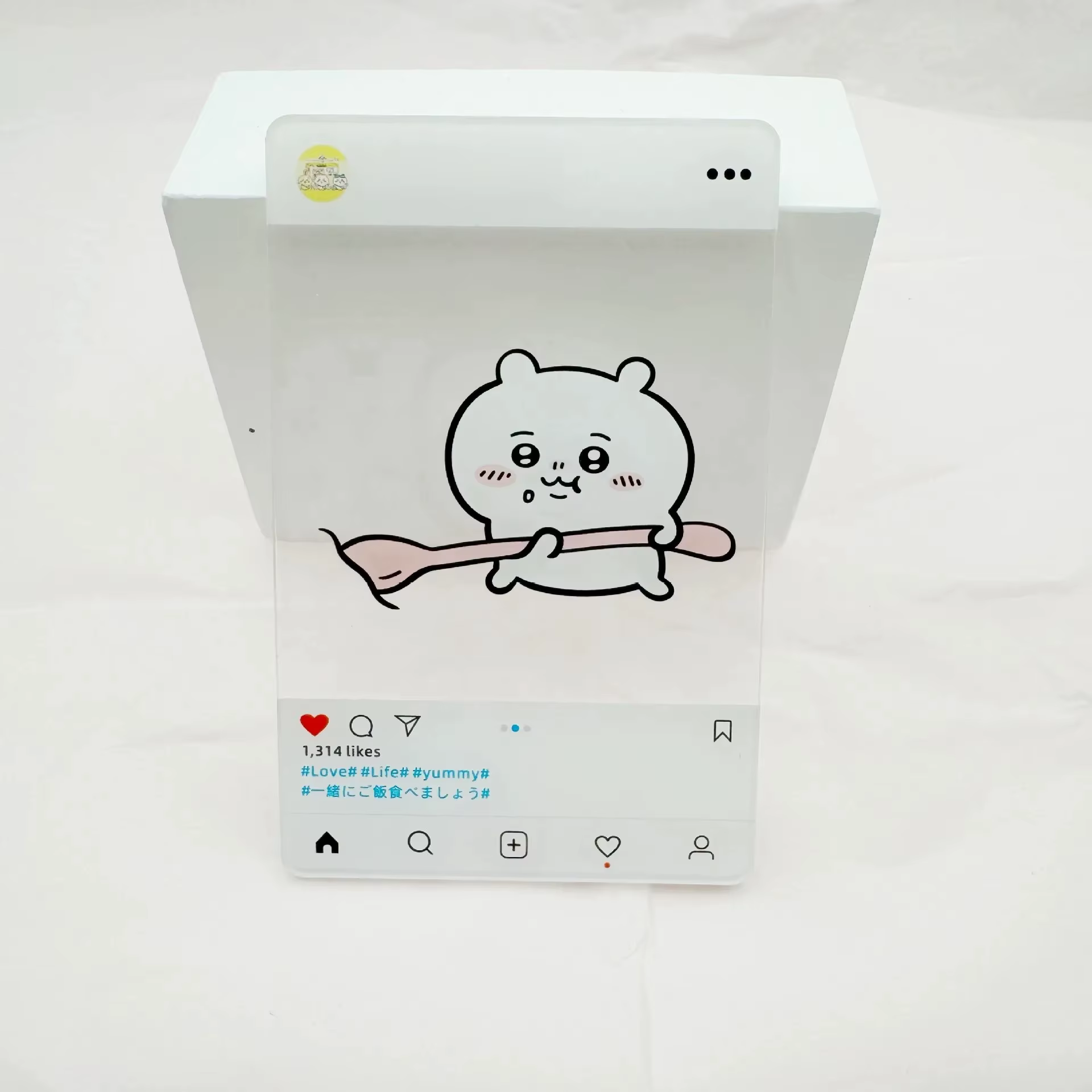Carte photo transparente en acrylique Kawaii ckw, accessoire mignon pour selfie, style Instagram, pour les fans