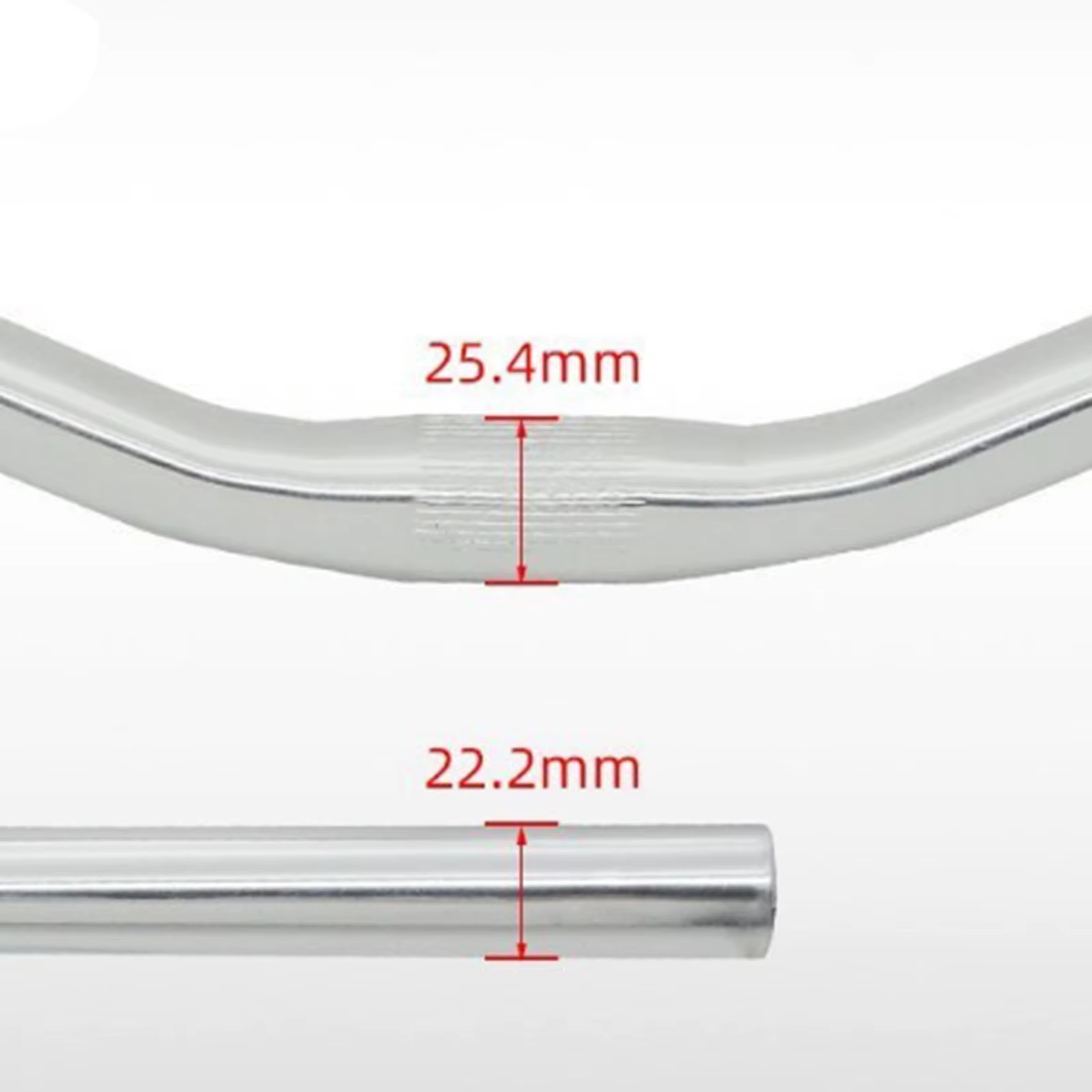 Guidon de vélo 25, 4 mm