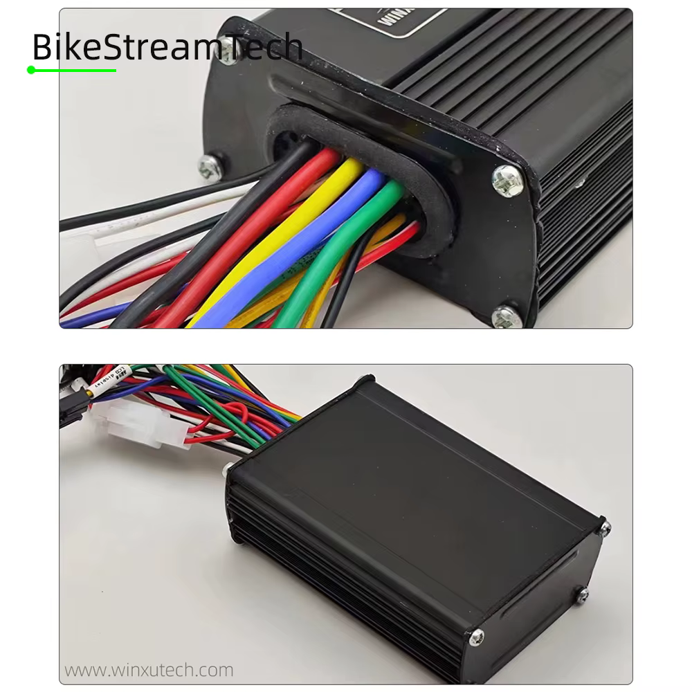 E-bike 36V 48V 60V 500W 25A moteur sans balais contrôleur d'onde sinusoïdale universel G51 couleur LCD Kit pour vélo électrique Scooter