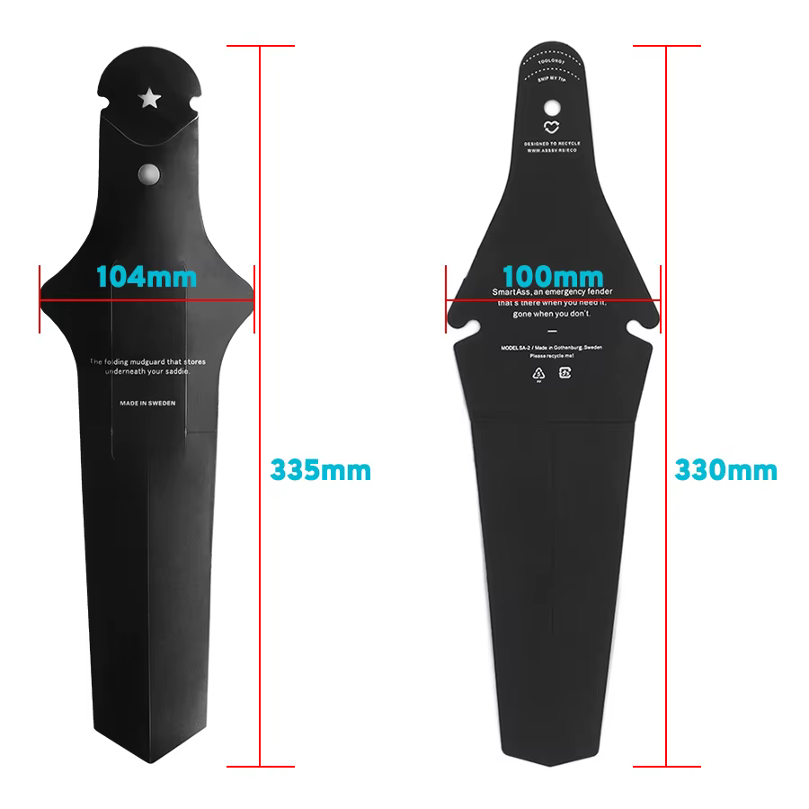 Selle de vélo garde-boue cul route vtt