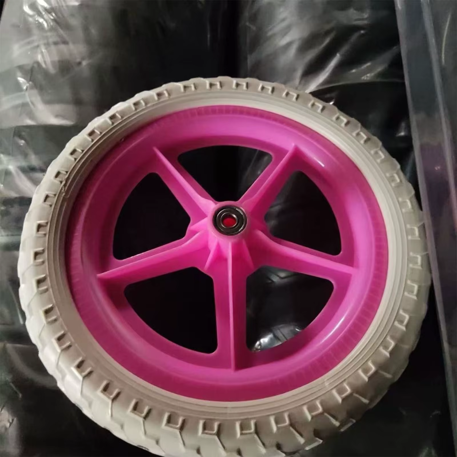 1 paire de roues de remplacement de vélo d'équilibre