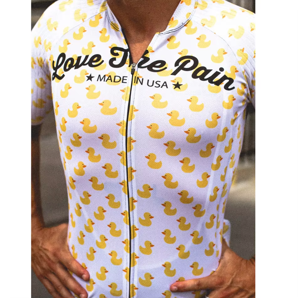 LOVE THE PAIN-Maillot de Cyclisme à Manches Courtes pour Homme
