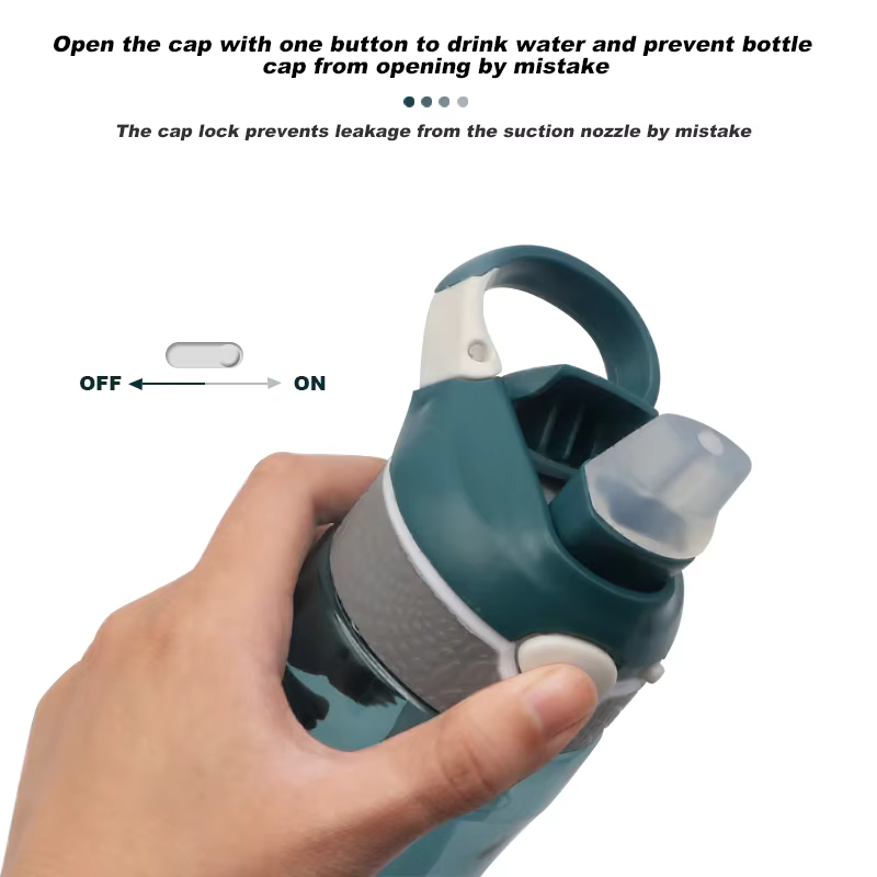 Bouteille d'eau de vélo en matériau Tritan portable