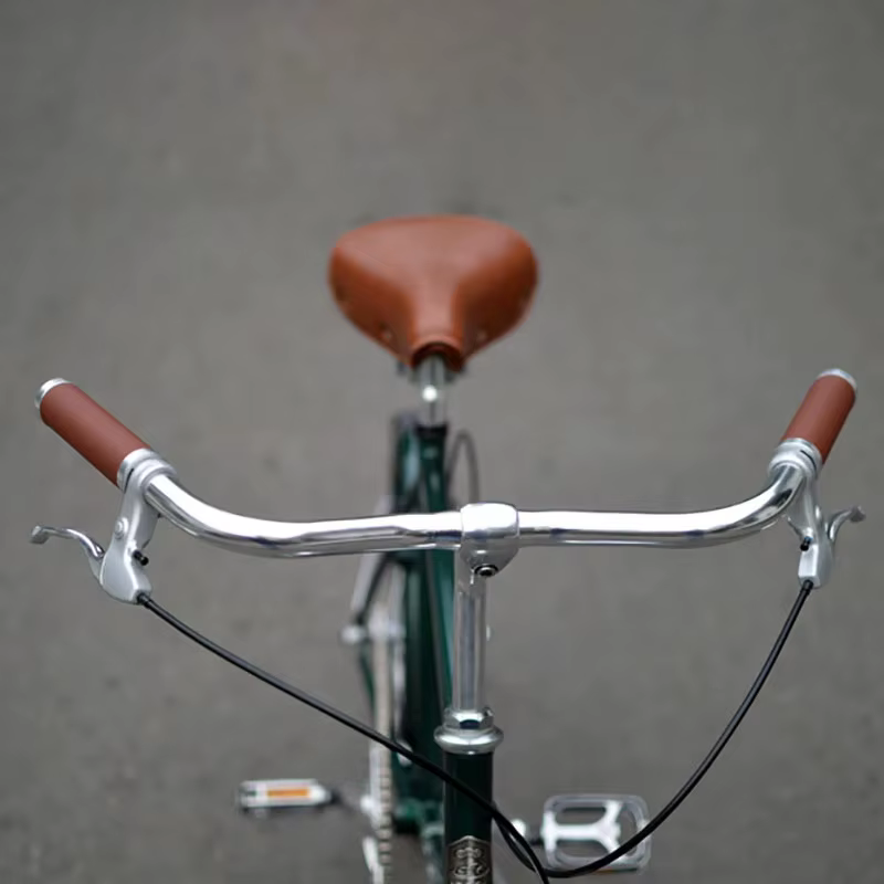 Guidon de vélo vintage en alliage d'aluminium en forme d'hirondelle