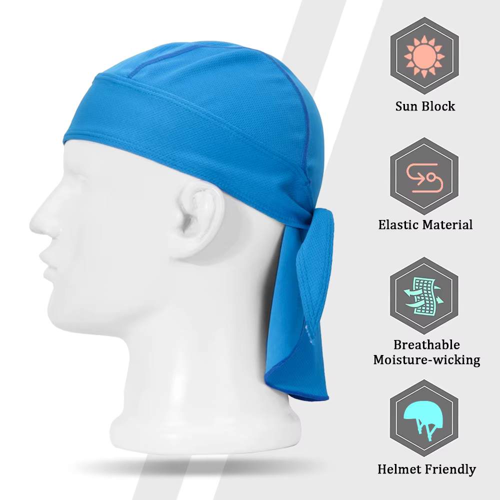 Chapeau de cyclisme sous le casque pour homme