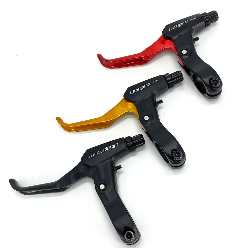 Litepro vtt vélo pliant V levier de frein guidon ultraléger 22.2mm étrier