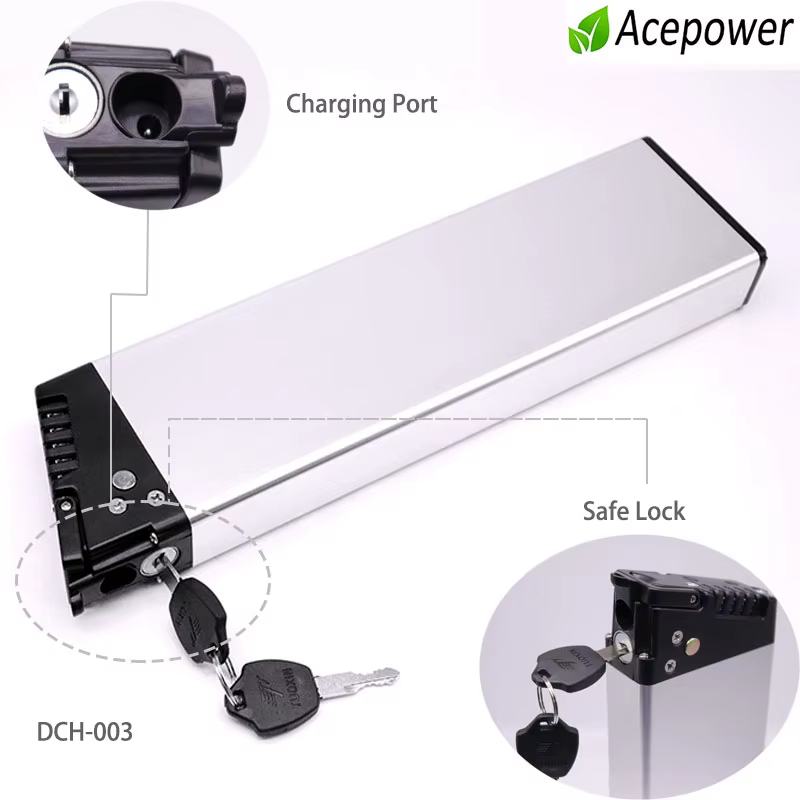 Pliant Électrique Vélo E-bike Batterie 36 V 10Ah 14Ah 48V 10.5Ah Intégré
